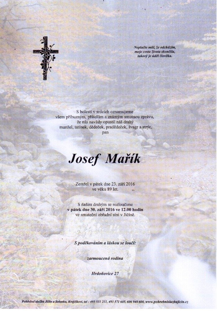 Josef Mařík