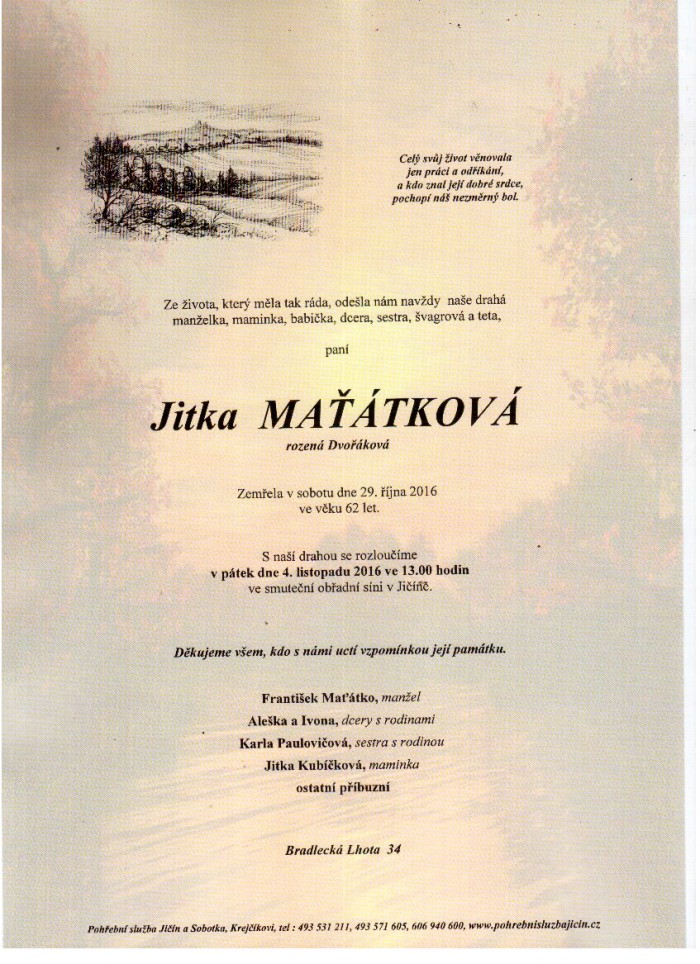 Jitka Maťátková