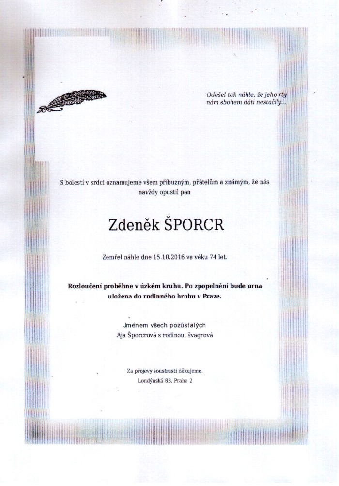 Zdeněk Šporcr