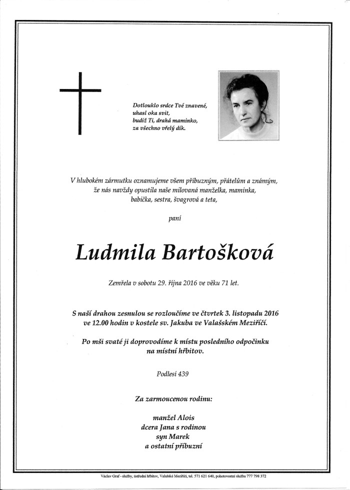 Ludmila Bartošková