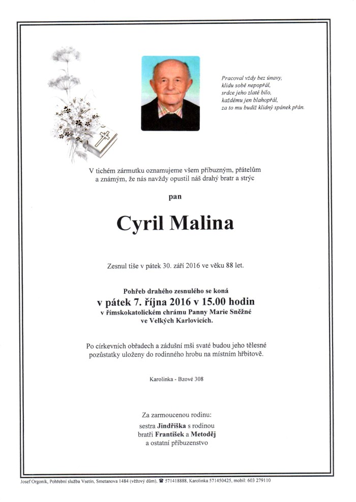 Cyril Malina