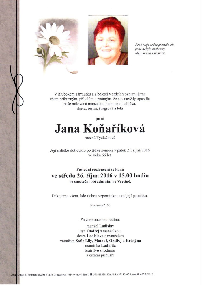 Jana Koňaříková