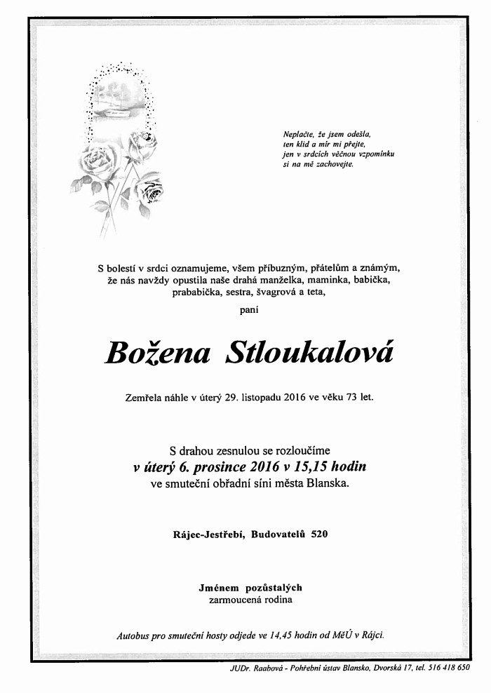 Božena Stloukalová