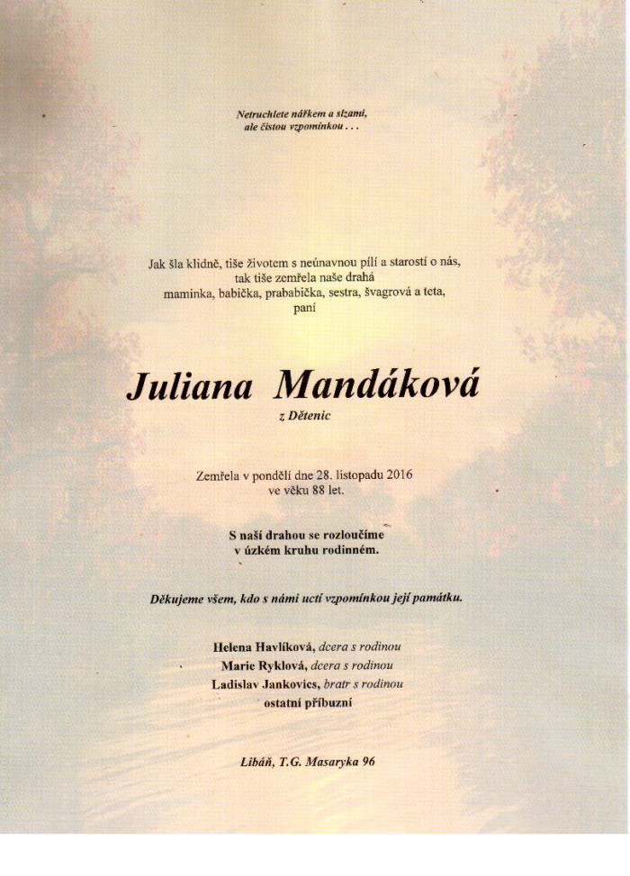 Juliana Mandáková