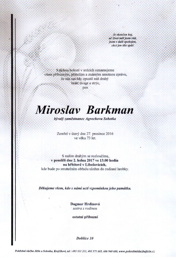 Miroslav Barkman