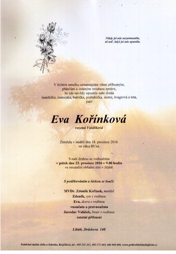 Eva Kořínková