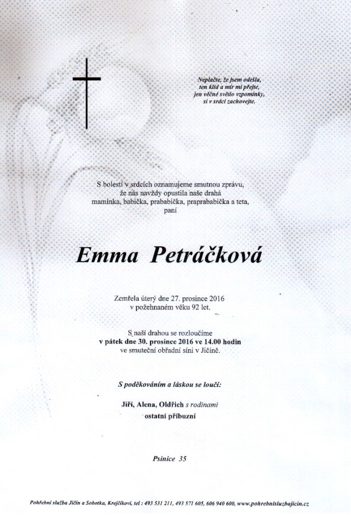 Emma Petráčková