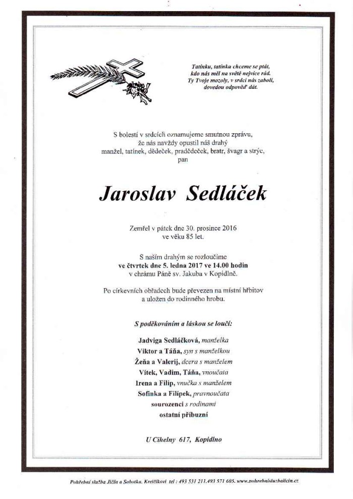 Jaroslav Sedláček