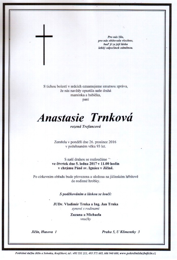 Anastasie Trnková