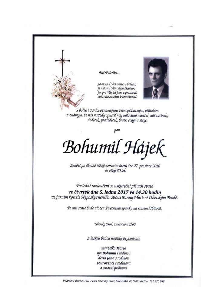 Bohumil Hájek