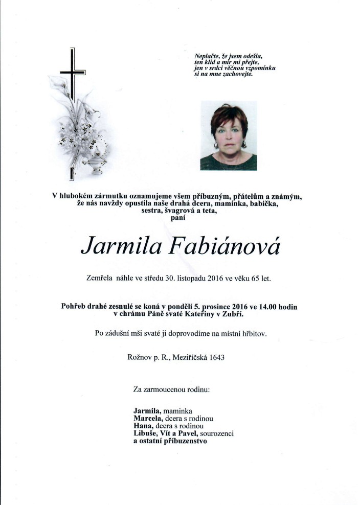 Jarmila Fabiánová