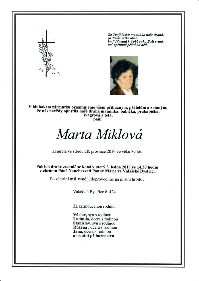 Marta Miklová