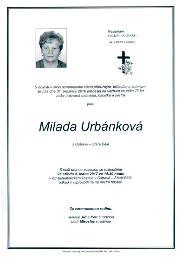 Milada Urbánková