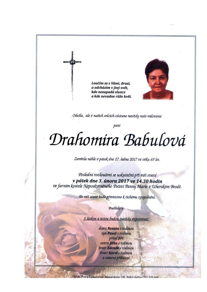 Drahomíra Babulová