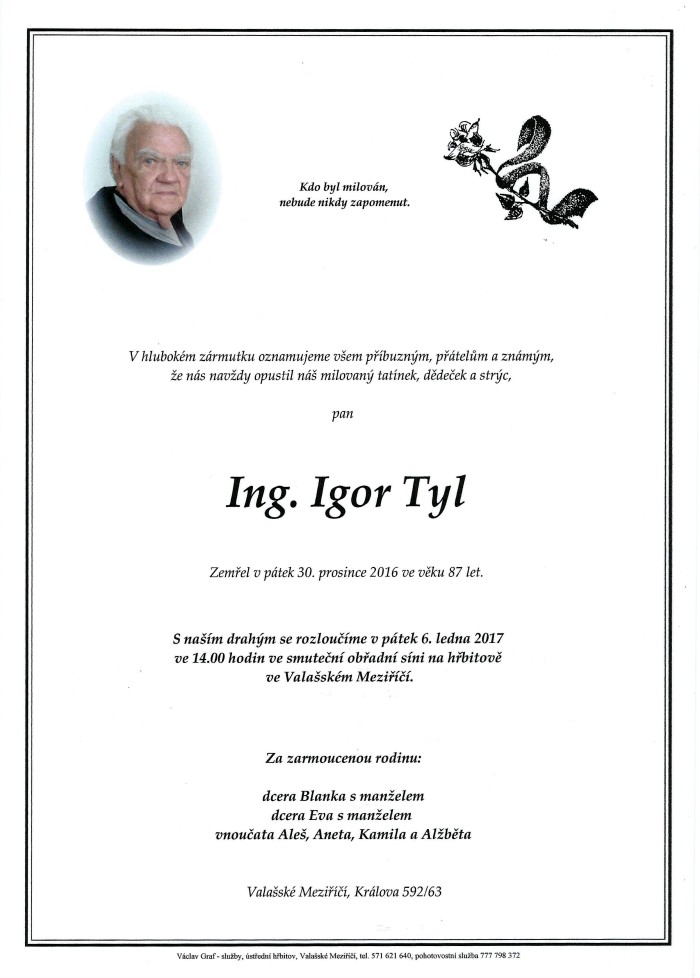 Ing. Igor Tyl