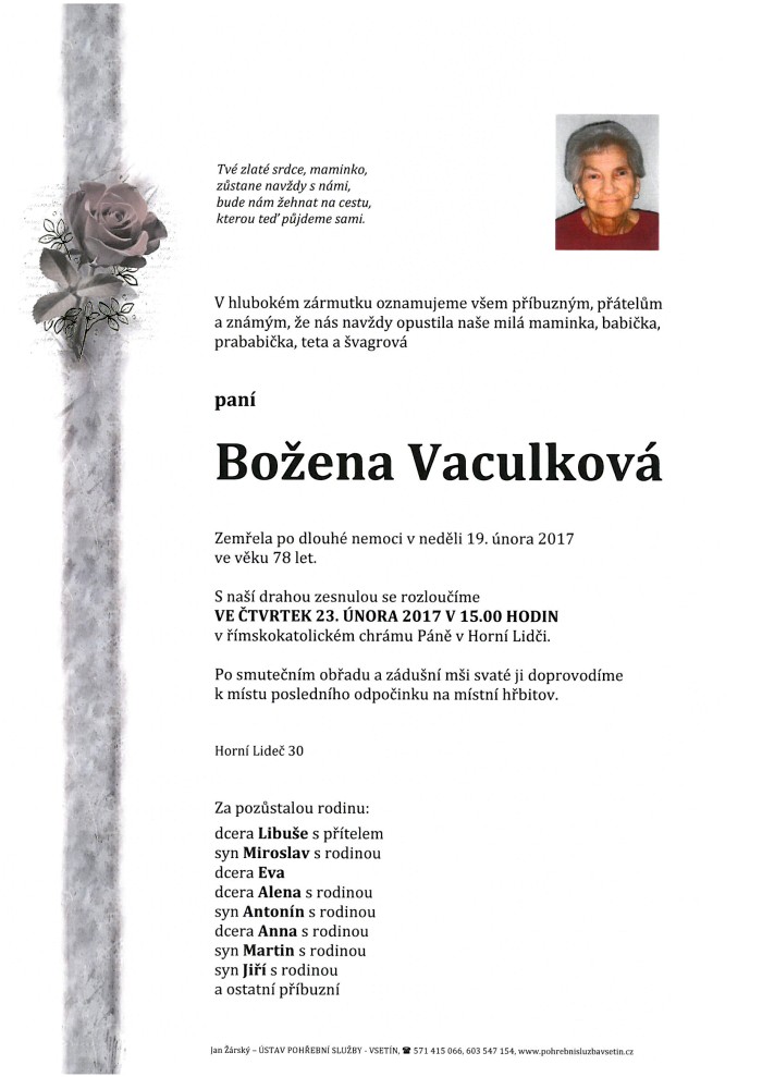 Božena Vaculková