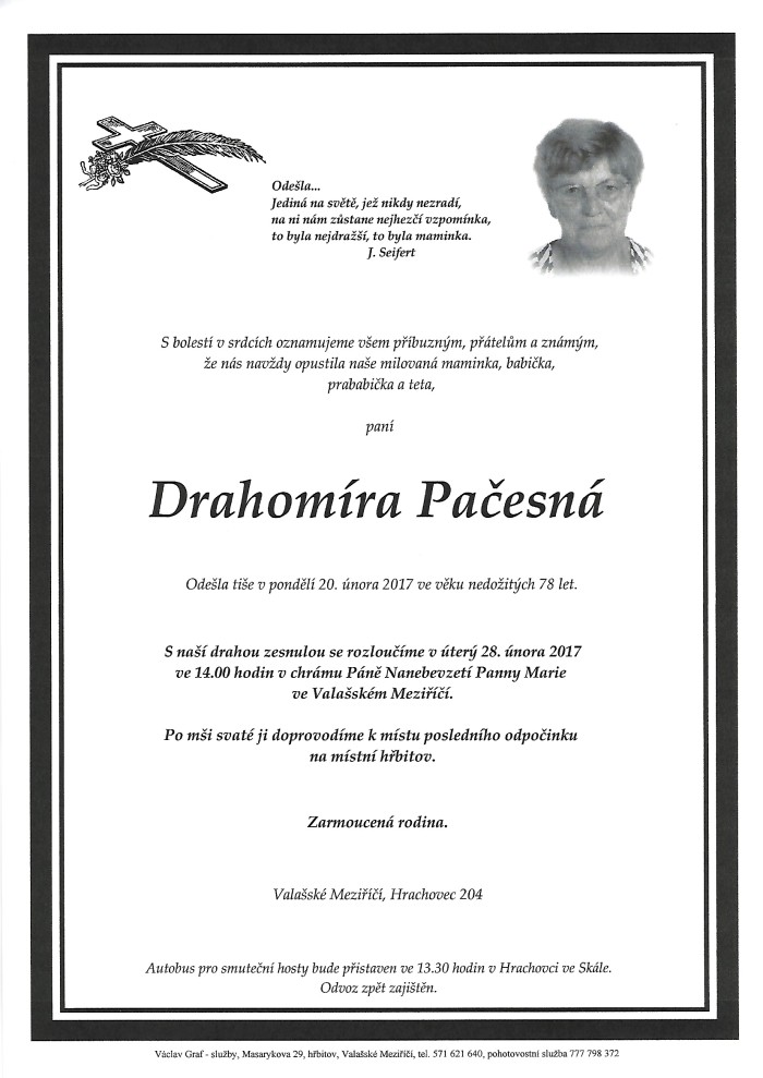 Drahomíra Pačesná