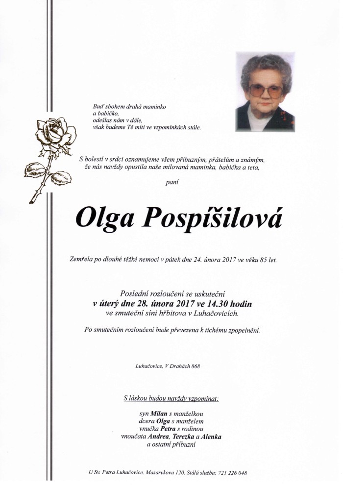 Olga Pospíšilová