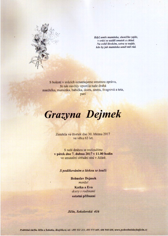 Grazyna Dejmek