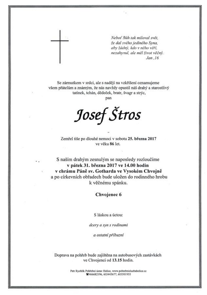 Josef Štros