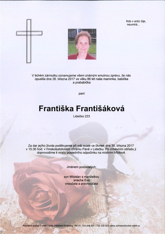 Františka Františáková