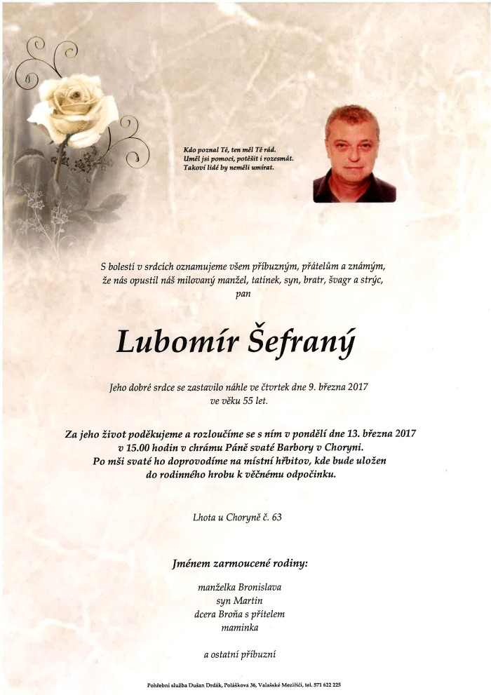 Lubomír Šefraný