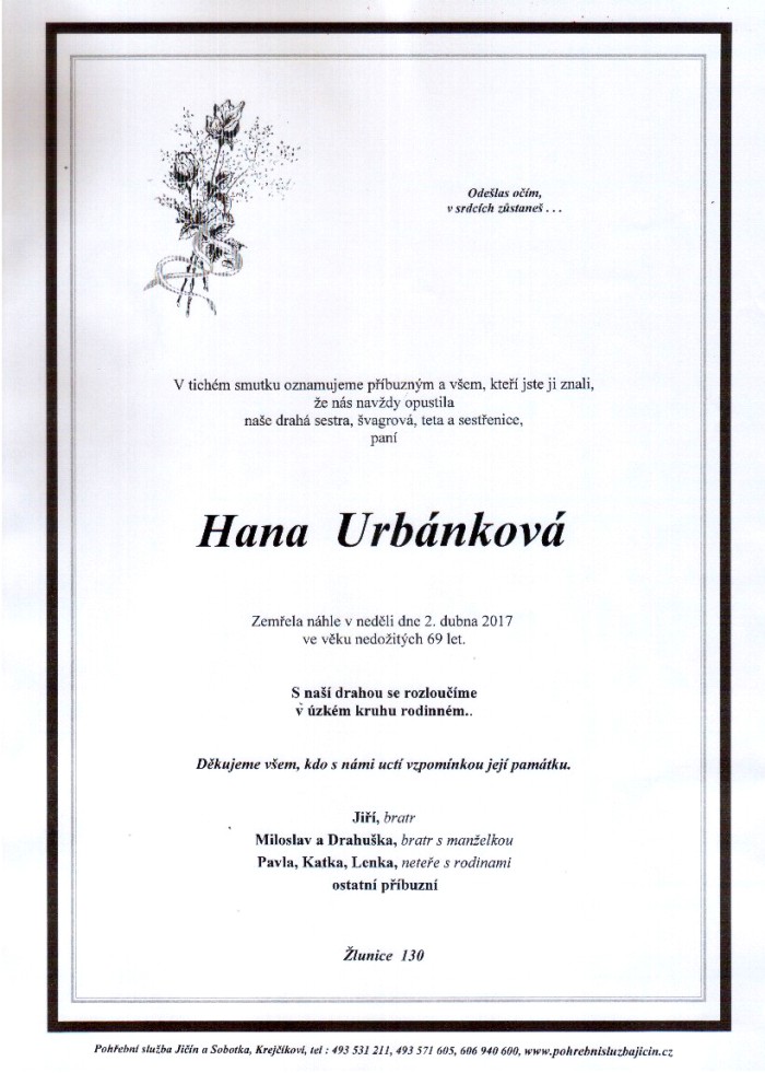 Hana Urbánková