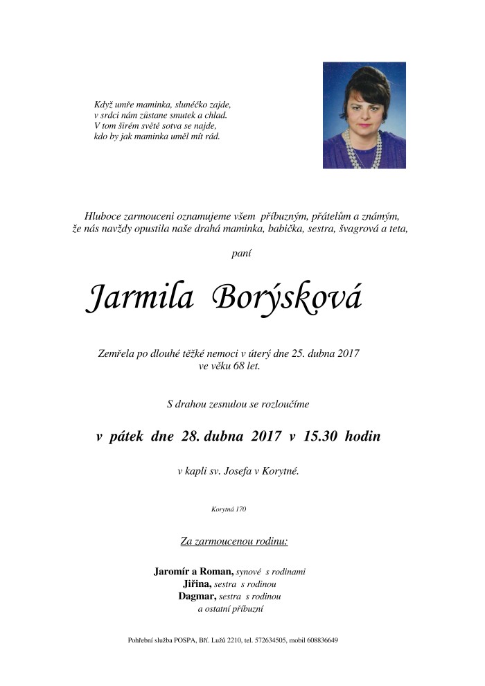 Jarmila Borýsková