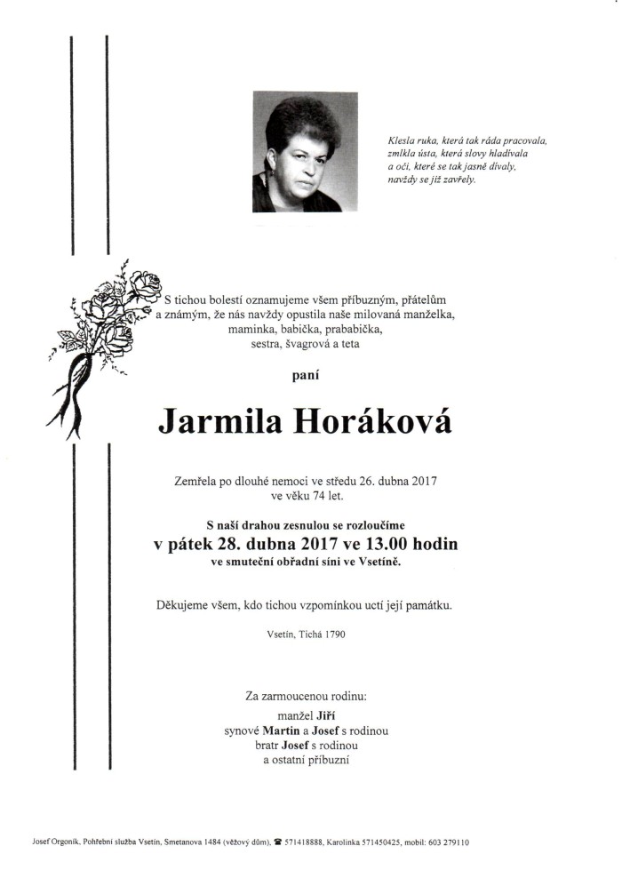 Jarmila Horáková
