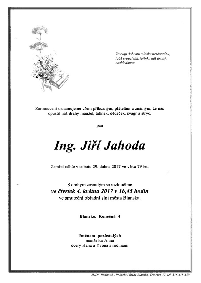 Ing. Jiří Jahoda