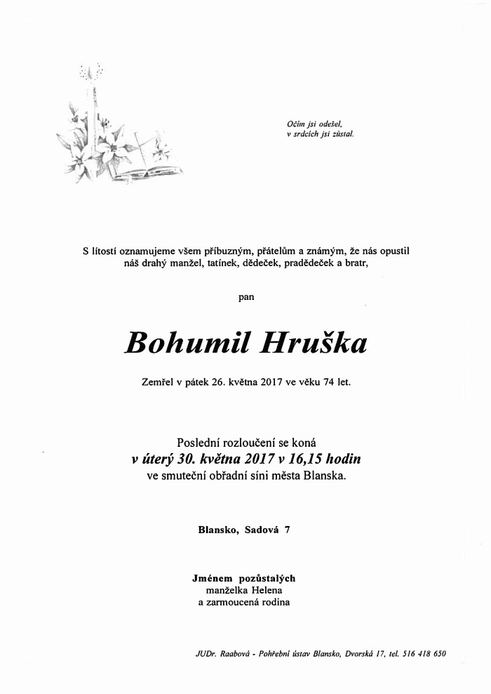 Bohumil Hruška