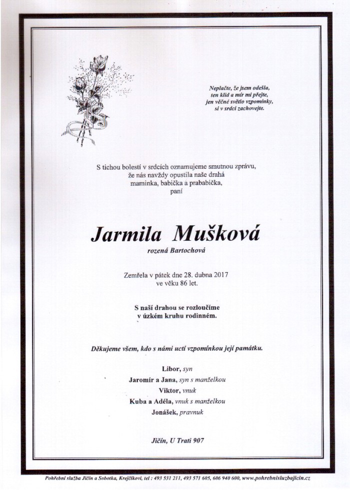 Jarmila Mušková