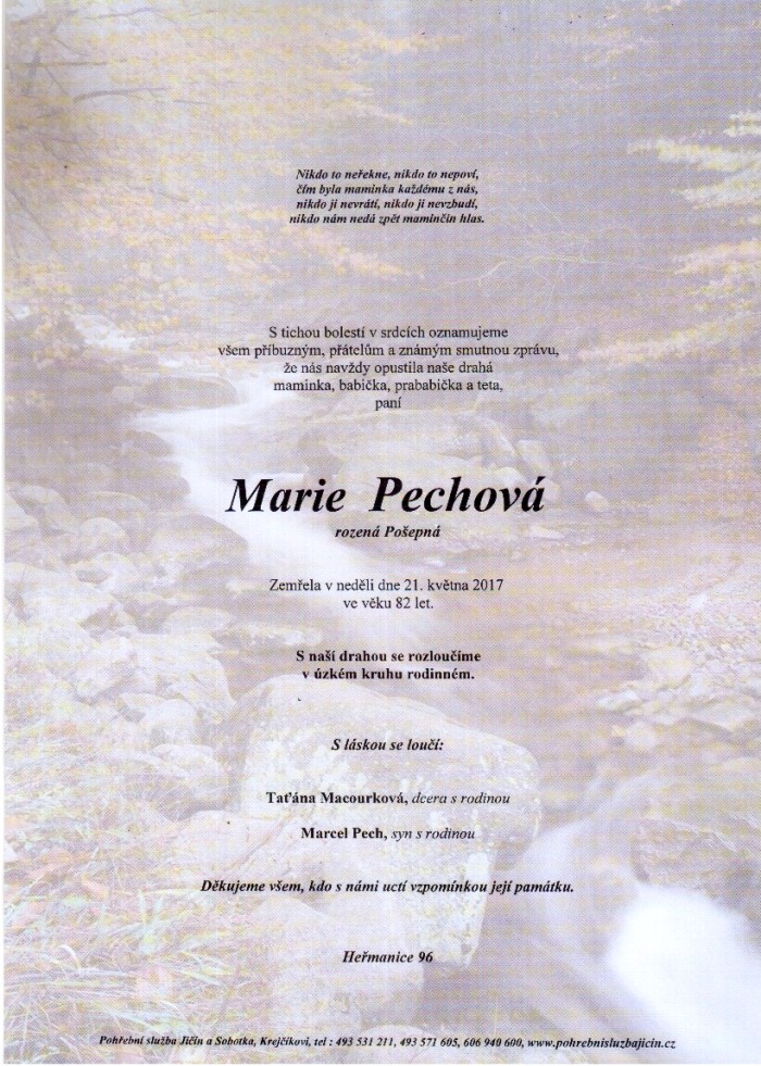 Marie Pechová