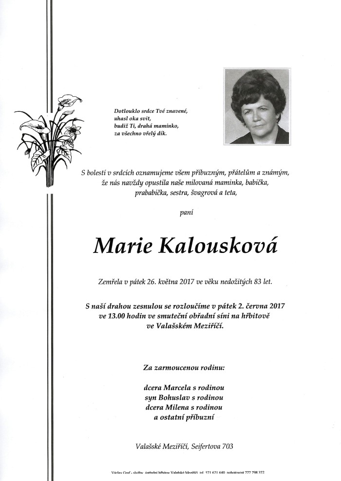 Marie Kalousková