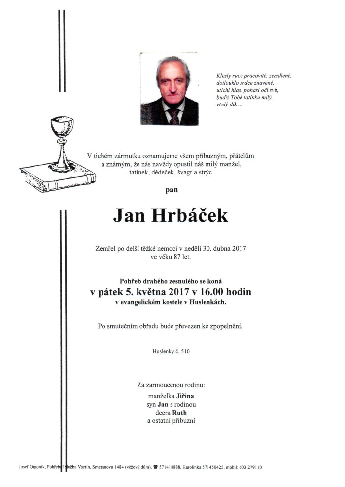 Jan Hrbáček