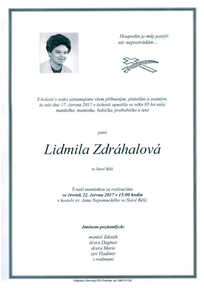 Lidmila Zdráhalová