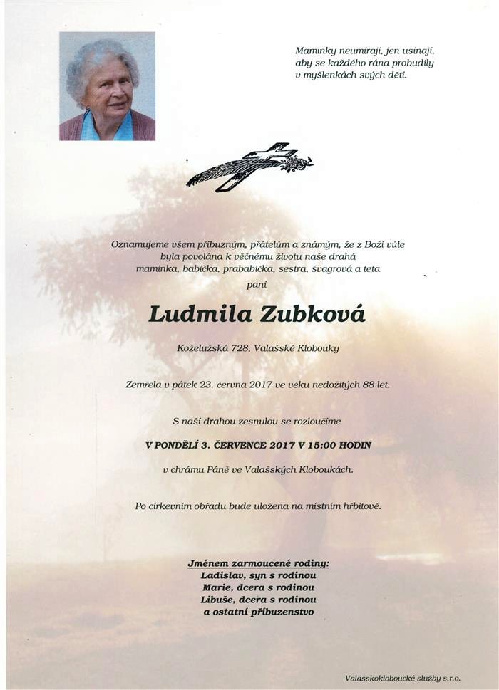 Ludmila Zubková