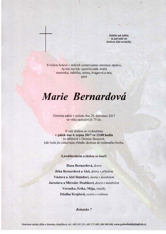 Marie Bernardová