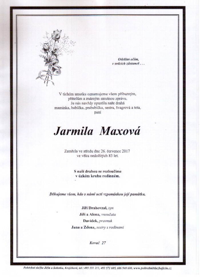 Jarmila Maxová