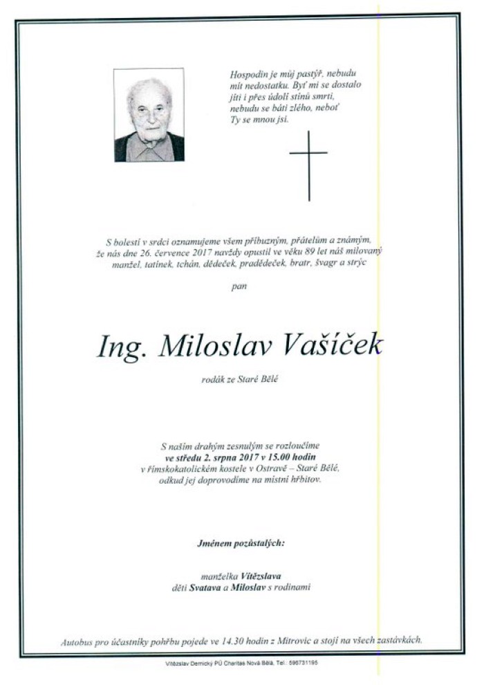 Ing. Miloslav Vašíček