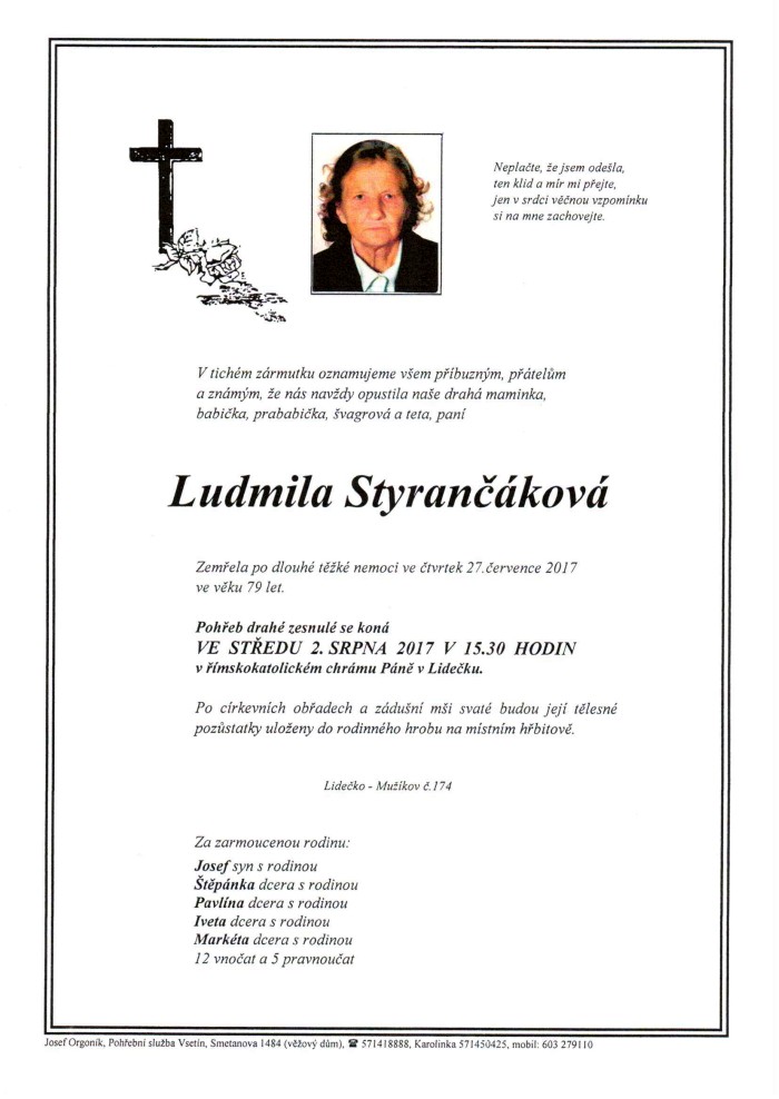 Ludmila Styrančáková