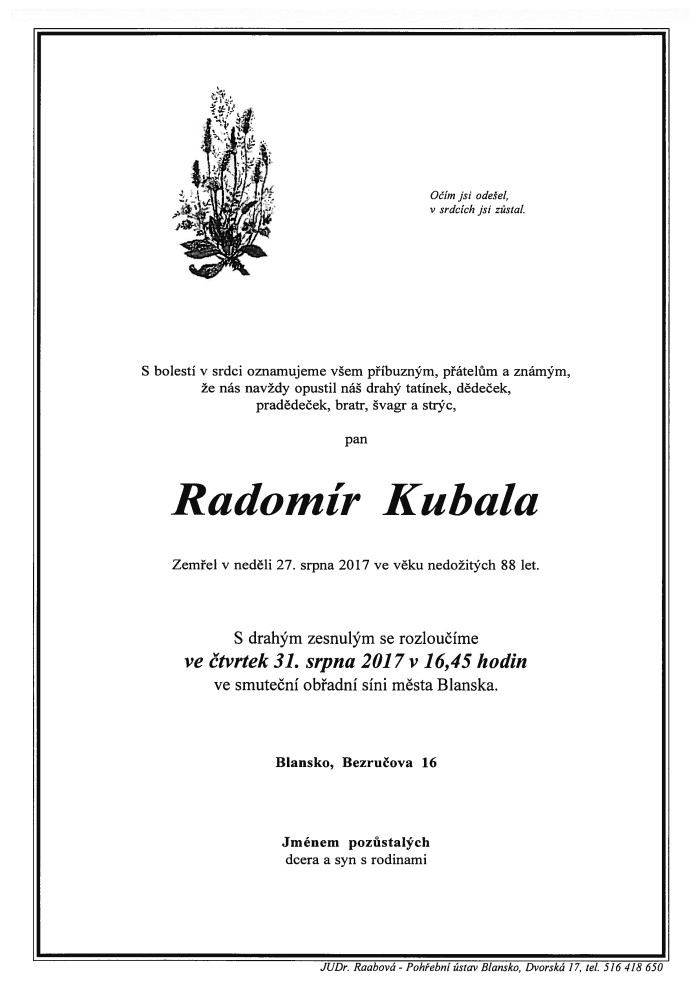 Radomír Kubala