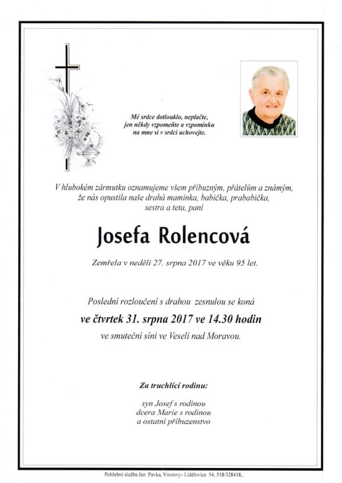 Josefa Rolencová