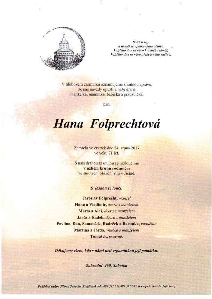 Hana Folprechtová