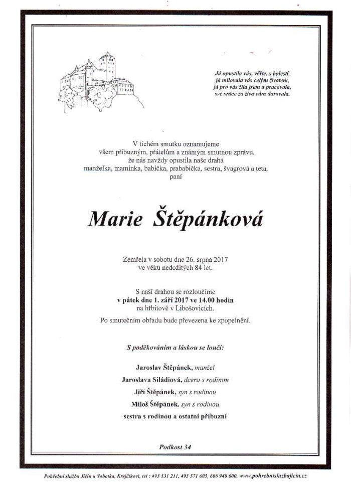 Marie Štěpánková