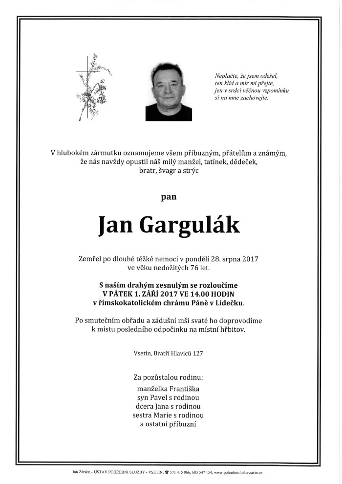 Jan Gargulák