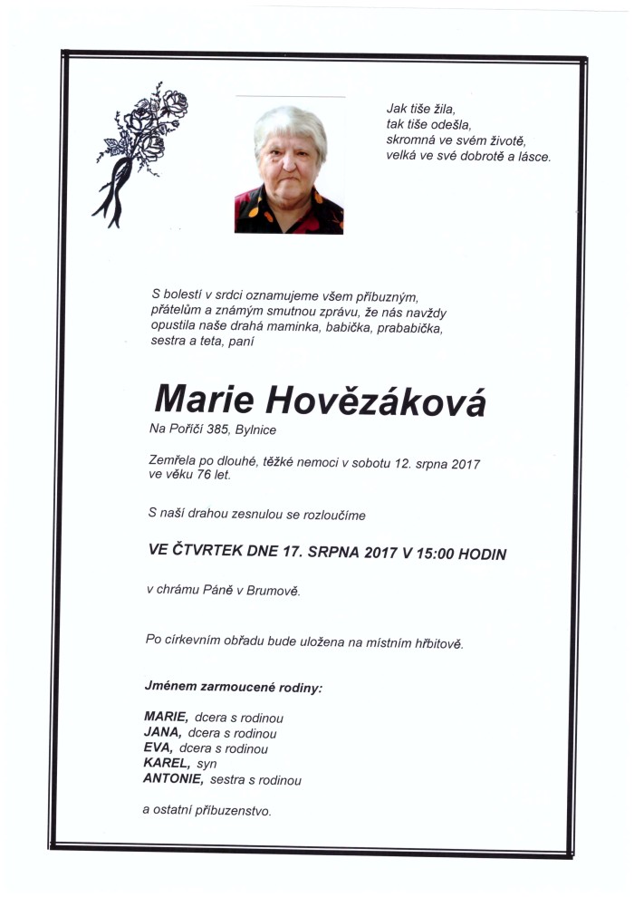 Marie Hovězáková
