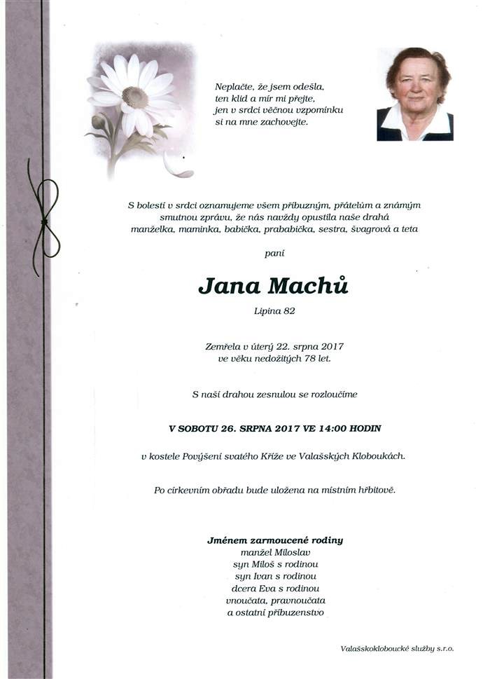 Jana Machů