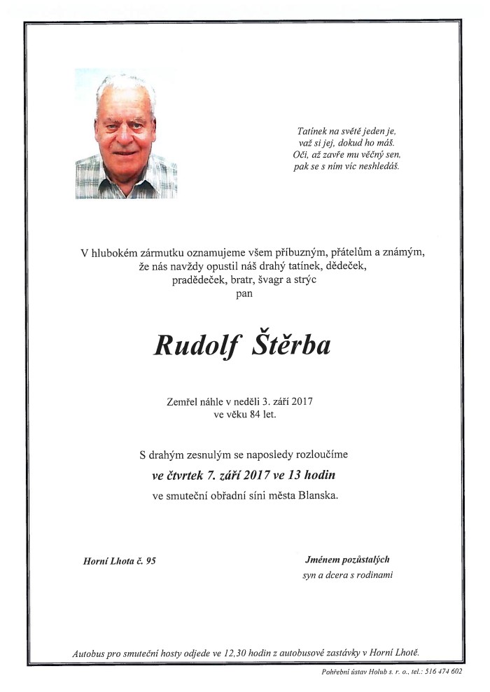 Rudolf Štěrba