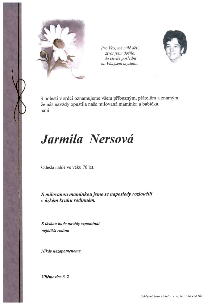 Jarmila Nersová